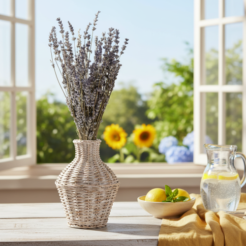 tételeket Szárított levendula, illatos szárított virágok, 35-40 cm, 100 g