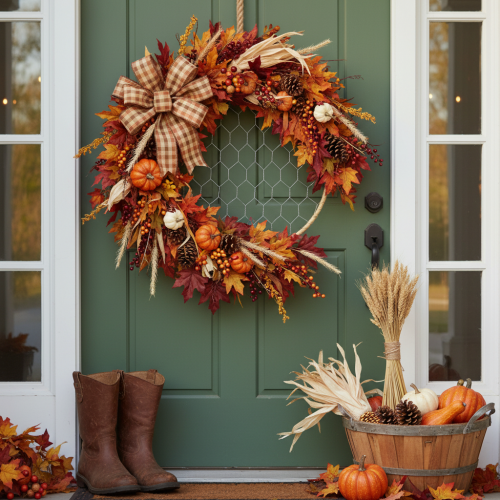 tételeket Bohém fém díszgyűrű, ezüst, Ø28cm natúr raffiával, 4 darabos szett - függő dekoráció, fali dekoráció