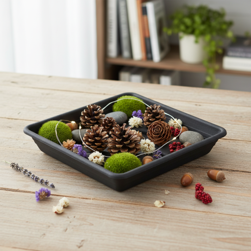 tételeket Poháralátét Lara négyzet 20cm x 20cm antracit 1 db