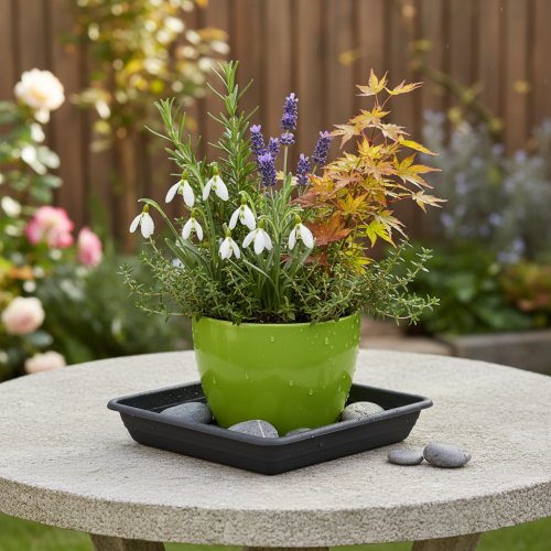 tételeket Poháralátét Lara négyzet 20cm x 20cm antracit 1 db