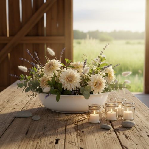 tételeket Fémtál, fehér zománc hatású, Ø29cm, M7.5cm