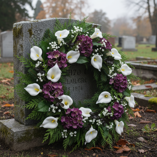 tételeket Kálák dróton, kicsi, fehér, 50 darab