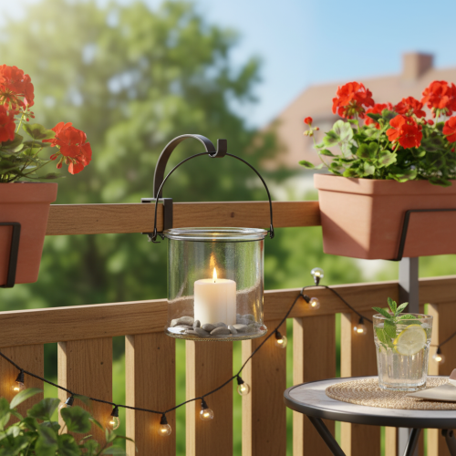 Üveg függőlámpás Ø12cm M12.5cm 2db | Floristik24.hu