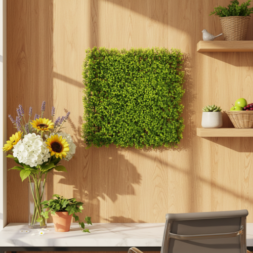 Műbükkfa növényszőnyeg 55x55 cm dekoratív faldekorációhoz | Floristik24.hu