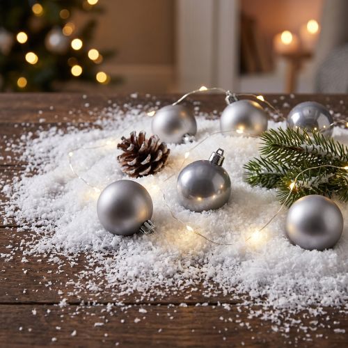 Műhó puha fehér dekorhó 40g | Floristik24.hu