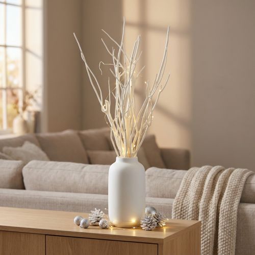 Mitsumata ágak fehér 34-60cm 12 db | Floristik24.hu