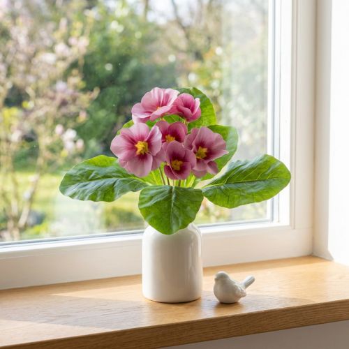 Primroses Művirágok Cowslips Pink H25cm | Floristik24.hu