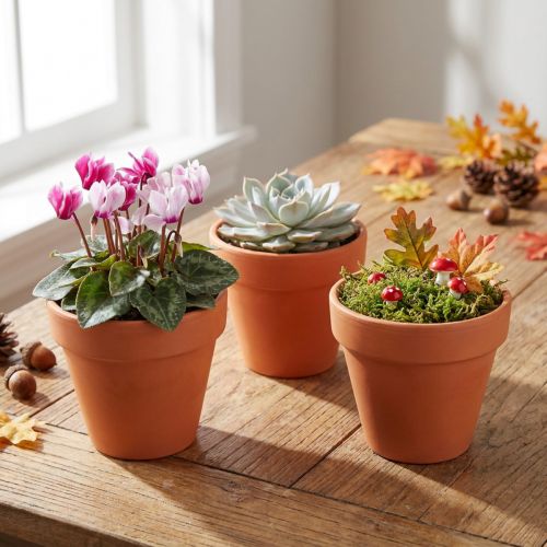 Virágcserép agyag Ø6cm magas 5cm 10db | Floristik24.hu