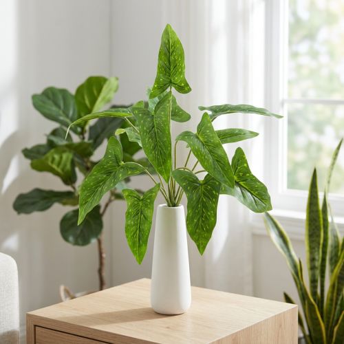 Csokor arany borostyán műkötésből zöld 40cm | Floristik24.hu