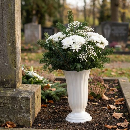 Lilia gyöngyház váza Ø23cm 1 db | Floristik24.hu