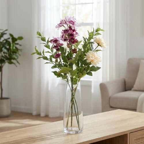 Művirágok Művirágok Selyemvirágok Lila 80cm | Floristik24.hu