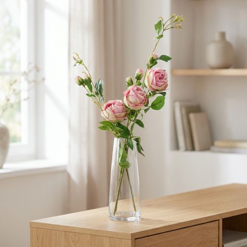 Rózsaág rózsaszín 100cm | Floristik24.hu