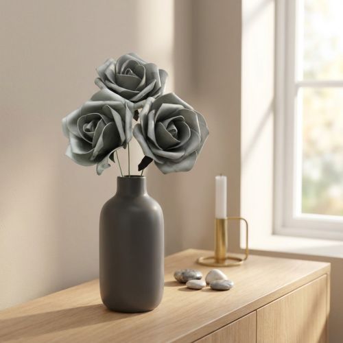 tételeket Hab Rose Grey Ø15cm 4 db