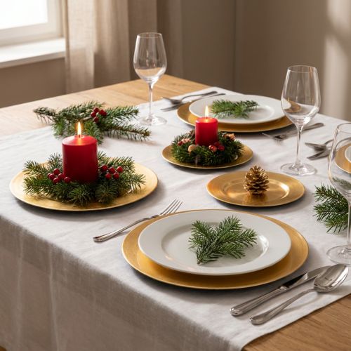 Kis kerek, fényes dísztányérok, 17 cm, 6 darab | Floristik24.hu