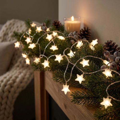 tételeket Micro Cluster LED tündérfény csillagok 120 LED 300cm