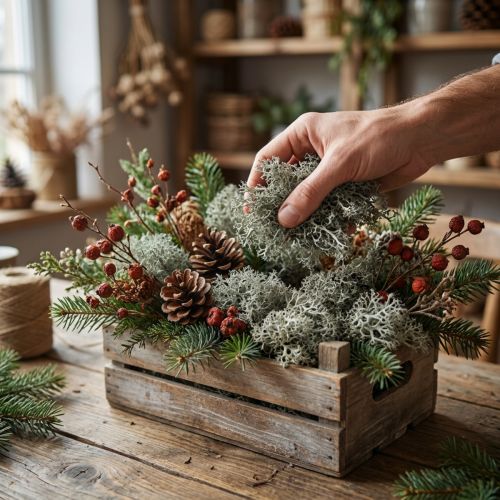Zuzmók, zuzmómoha, falomha, díszmoha, természetes 1kg | Floristik24.hu