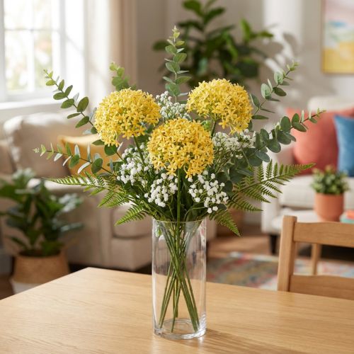 Díszhagyma Wild Allium műsárga 70cm 3 db | Floristik24.hu