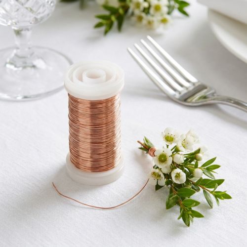 tételeket Mirtusz drót réz 0.30mm 100g kézműves drót virágkötészet