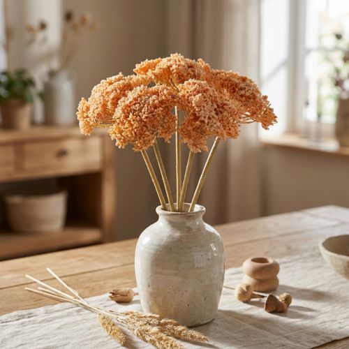 Cickafark művirág narancssárga 50cm 5db csokorban | Floristik24.hu