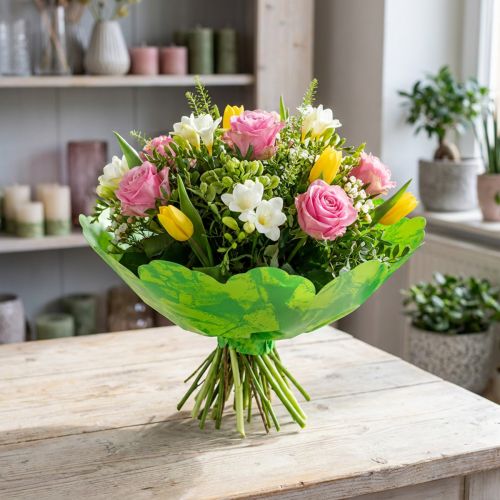 Rondella mandzsetta Ø38cm zöld 50db | Floristik24.hu