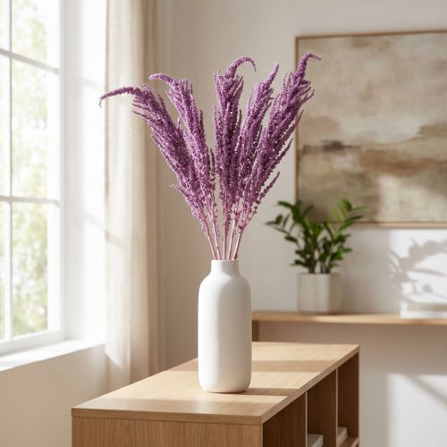 Rókafark szárított virágok, festettek, modern lakberendezési tárgyakhoz, 100 cm, 5 darab | Floristik24.hu