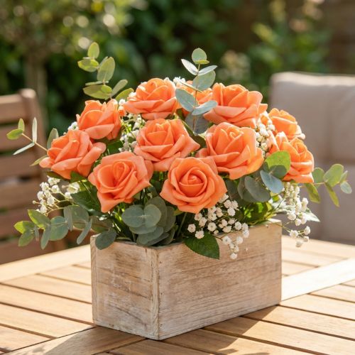tételeket Habrózsa Ø4,5cm Narancs 36 db