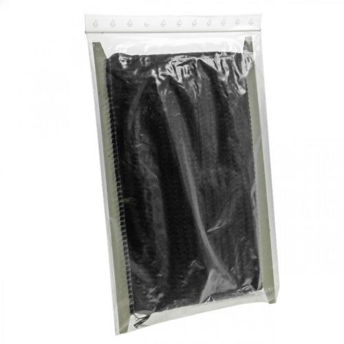 tételeket 4 cm-es fekete rojtos szalag, kordon szegély, dekoratív rojtos lurex 25 m