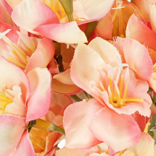 tételeket Dekoratív virágzó perui liliom ág időtlen kompozíciókhoz, 33 cm, 6 darab