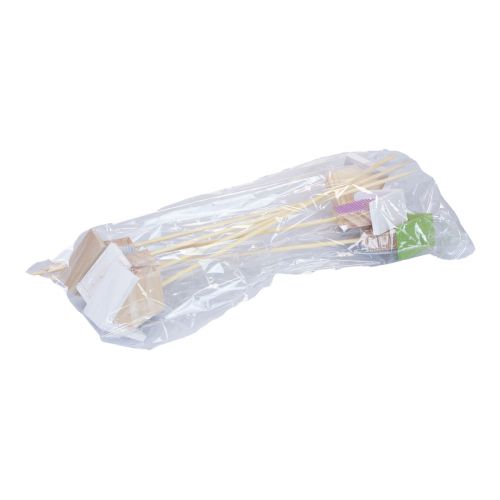 Floristik24 Tavaszi dekoráció virágdugó dekoratív madárház 6,5cm 6db