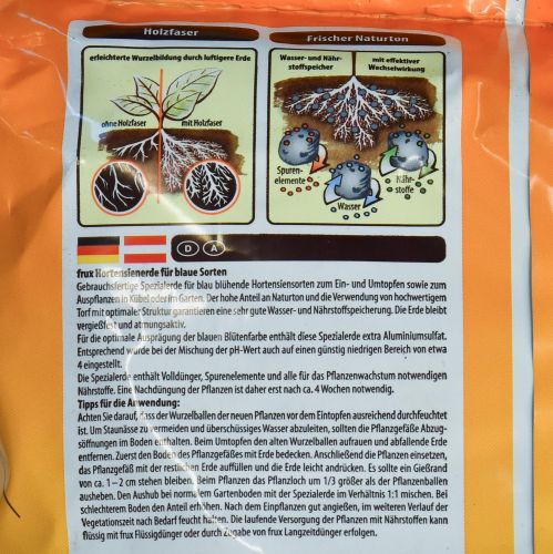 Floristik24 Frux hortenzia talaj kék hortenziához speciális talaj 18l
