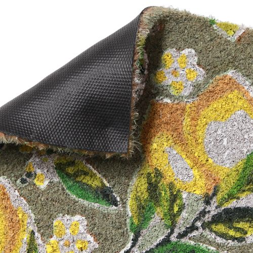 Floristik24 Lábtörlő citrom kókusz lábtörlő kókusz 40×60cm