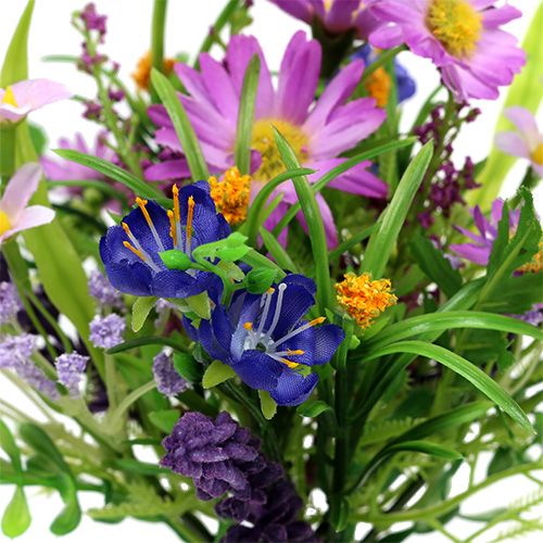 Floristik24 Százszorszép csokor rózsaszín levendulával 24cm