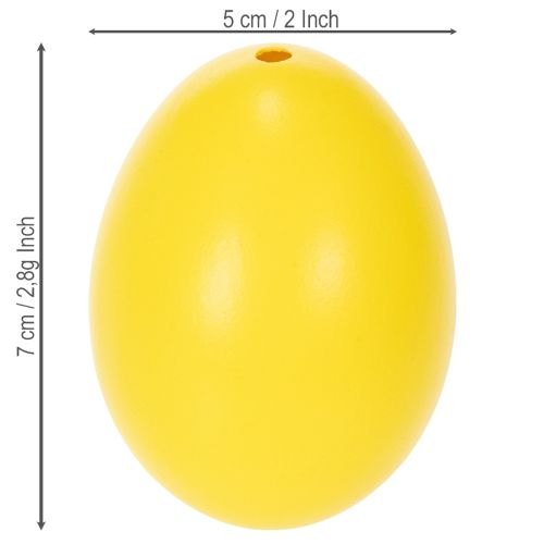 tételeket Húsvéti tojásdísz, igazi libatojás tavaszi hangulatú szobadekorációhoz, 7 cm, 10 darab