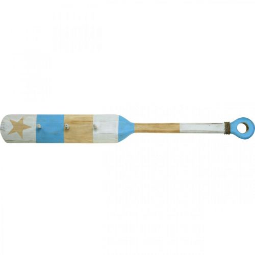 Floristik24 Deco lapátos gardrób tengeri dekoráció fa fali dekoráció világoskék 1m