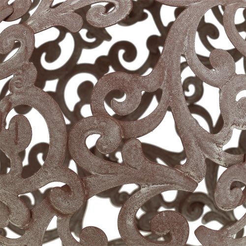 Floristik24 Kerti dekoráció, fém golyós rács Ø18,5cm