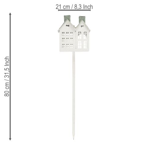 tételeket Kivilágított ház, hangulatos dekoráció ünnepi hangulathoz a nappaliban, 80 cm