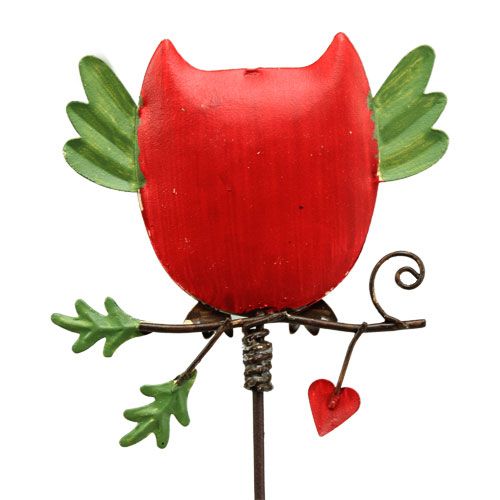 Floristik24 Kerti dugó fém bagoly válogatott 57cm 2db