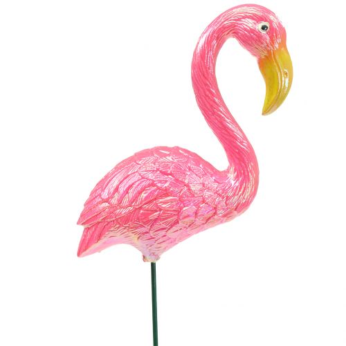 Floristik24 Kerti dugó flamingó rózsaszín 15cm