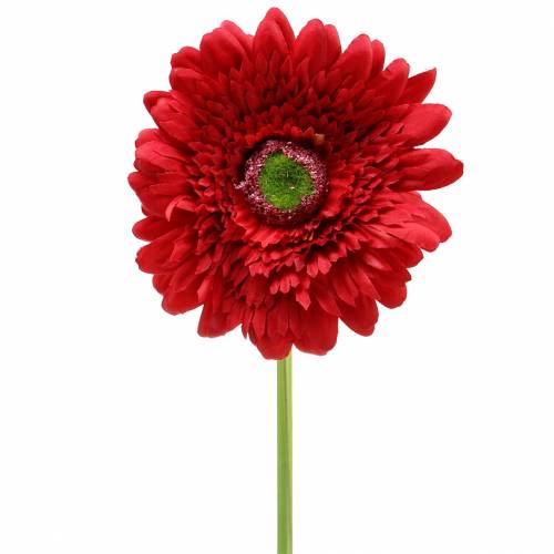 Mesterséges gerbera piros 62cm 6db