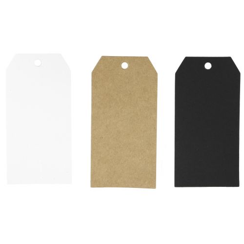 Floristik24 Ajándékcédulák dekoratív cimkék papír 4×8cm 250 db