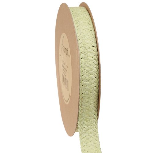 Ajándékszalag Papír Zöld Fonott Szalag 20mm 10m