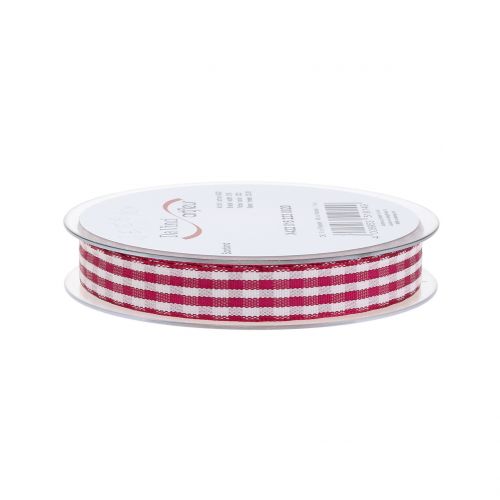 tételeket Ajándék szalag kockás lila 15mm 20m