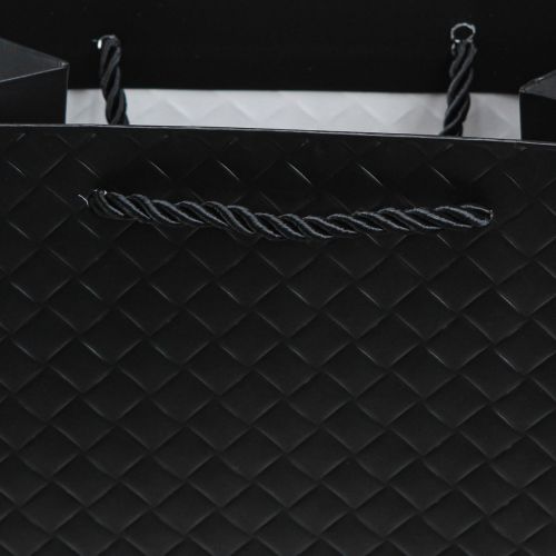 tételeket Ajándéktáska ajándéktáska fekete 18×10×23cm 1 db