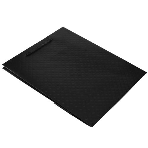 tételeket Ajándéktáska ajándéktáska fekete 26×12×32cm 1 db