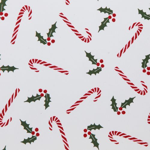 tételeket Karácsonyi ajándéktáska fogantyúval piros fehér 24×18×8cm 4db