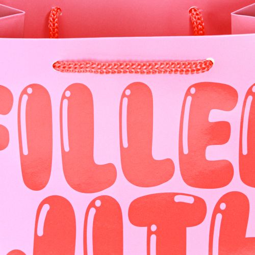 tételeket Ajándéktáska fülekkel “Szeretettel tele” M36/23cm 2 db-os szett