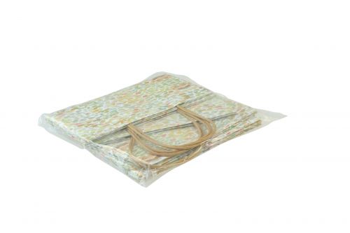 tételeket Ajándéktáska fogantyúval ajándéktáska mintás 24×12×12cm 6db