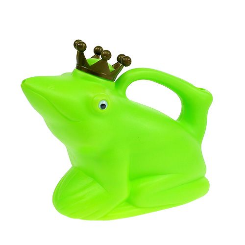 Floristik24 Locsolókanna Frog King Green 1,7l