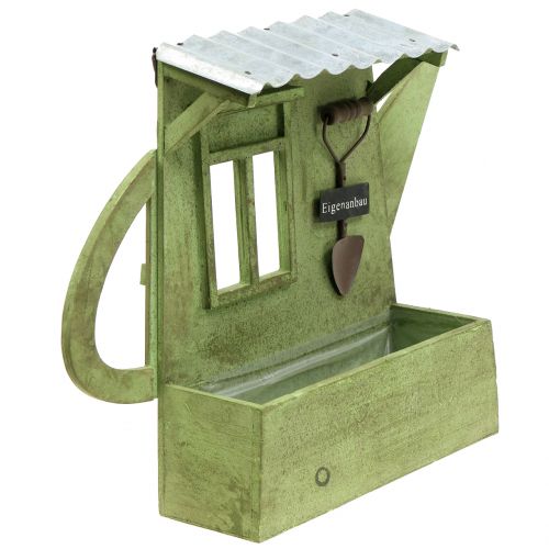 Floristik24 Kerti fészer ültető zöld H40cm