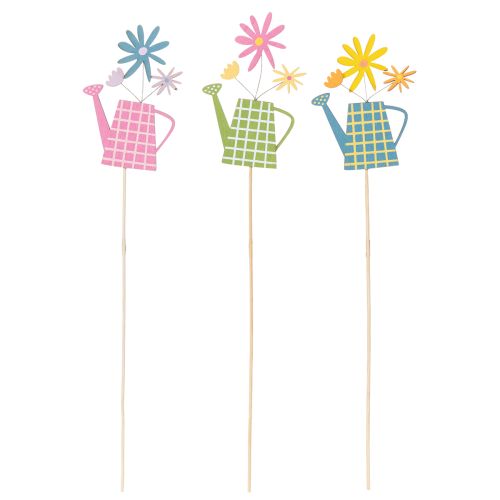 tételeket Locsolókanna dekorációk tavaszi kerti vagy virágcserepes dekorációhoz (12 darab)